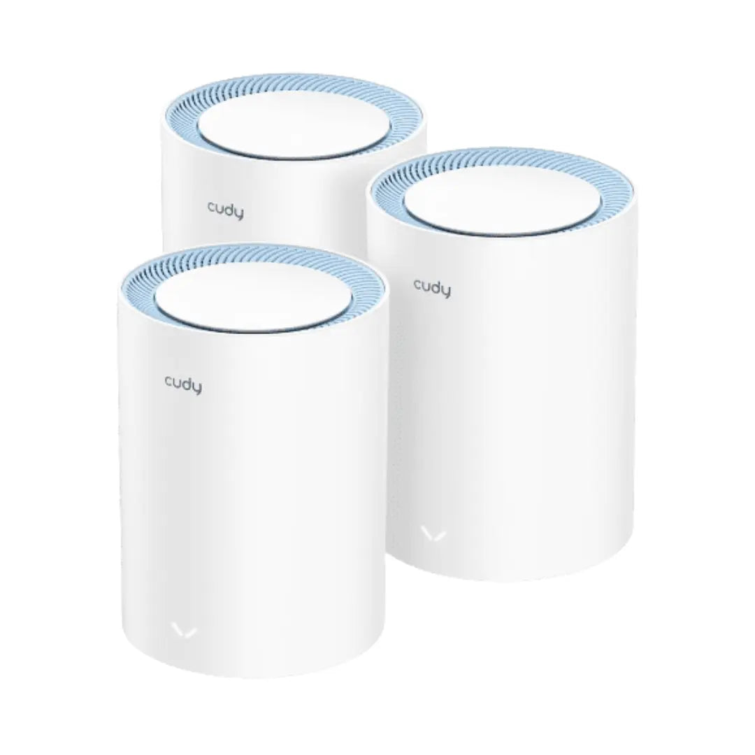 Cudy AC1200 Dual Band Whole Home Wi-Fi Mesh System, 3-pack