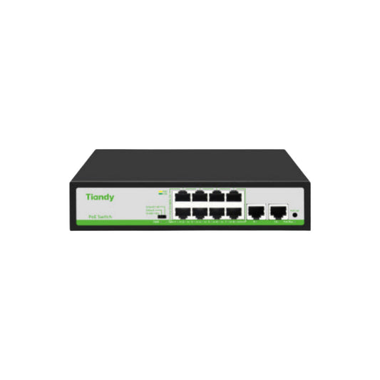 PoE Switch 8 Port + 2 Uplink | TC-P3S010