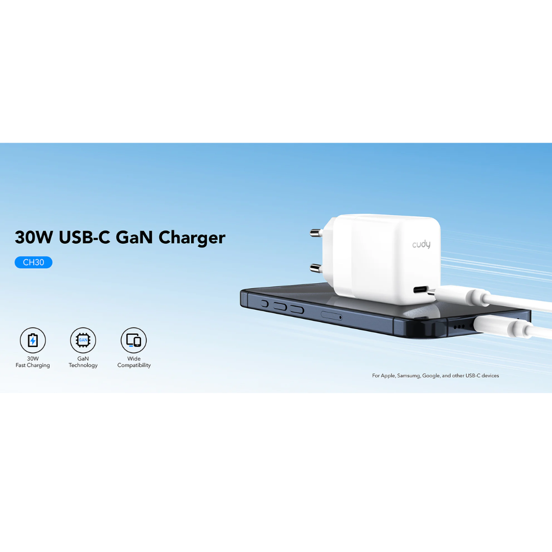 30W USB-C GaN Charger | CH30_EU
