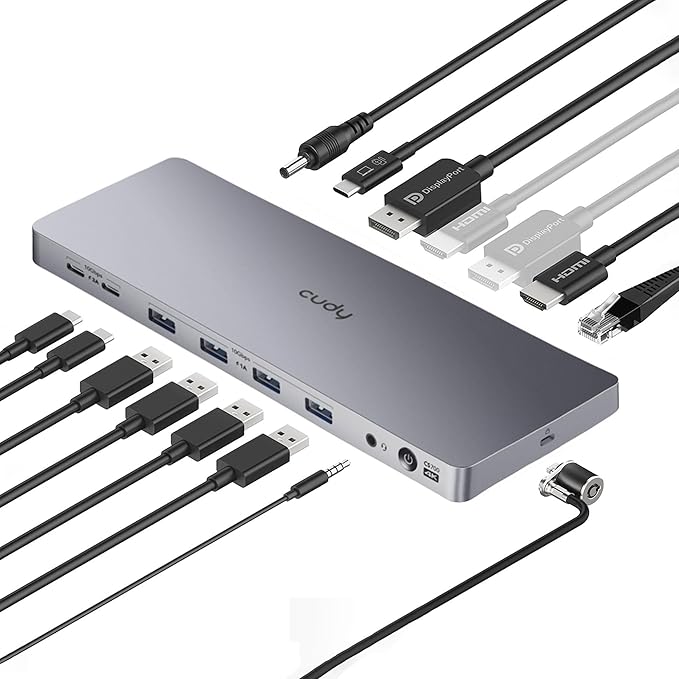 Dual 4K 10Gbps USB-C Dock | CS700