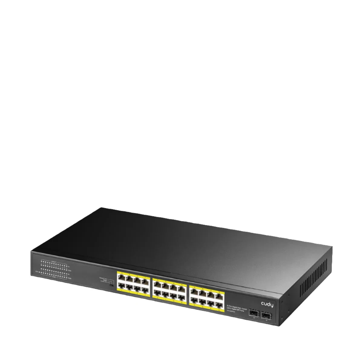 24-GbE PoE Switch with 2 Uplink SFP | GS1028PS2