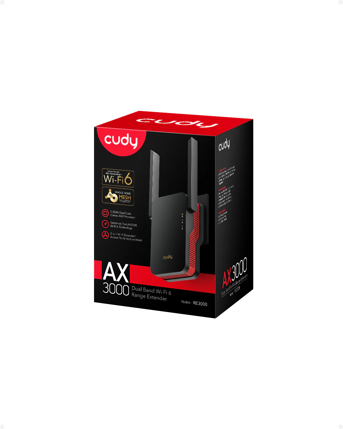 AX3000 Mesh Wi-Fi 6 Range Extender | RE3000