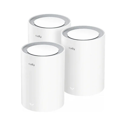 AX3000 2.5G Mesh Wi-Fi 6 System White 3-Pack | M3000