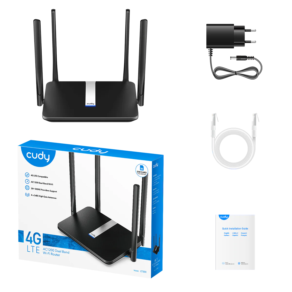 4G AC1200 Wi-Fi Router | LT500