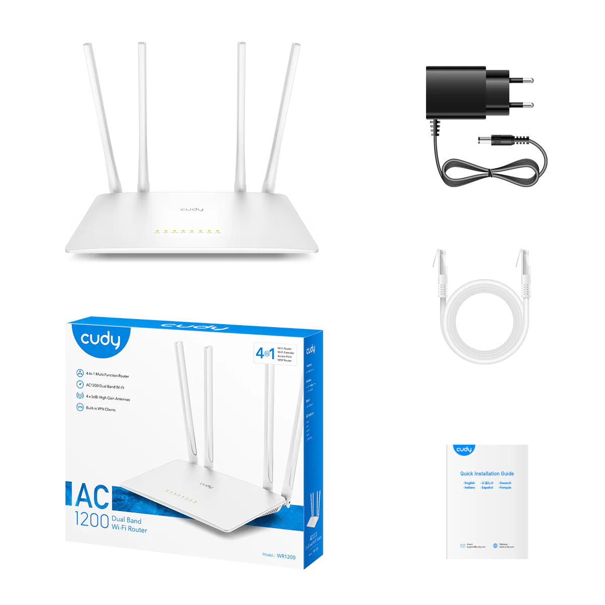 AC1200 Wi-Fi Router | WR1200