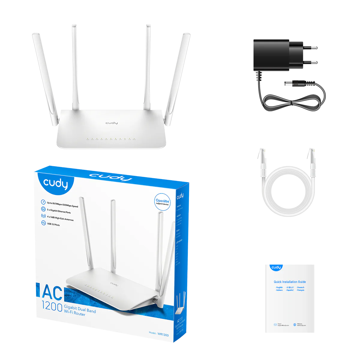 AC1200 Gigabit Mesh Wi-Fi Router | WR1300