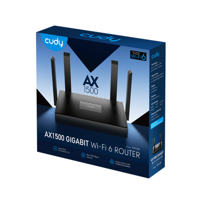 AX1500 Gigabit Wi-Fi 6 Router | WR1500