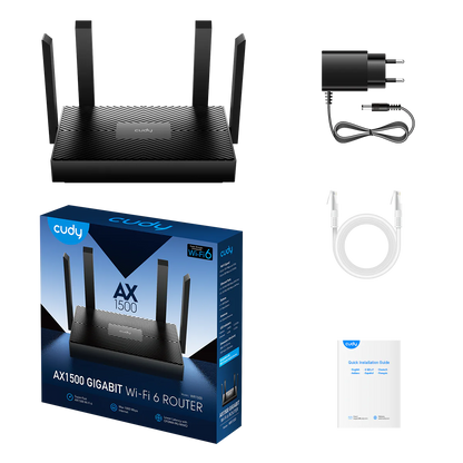 AX1500 Gigabit Wi-Fi 6 Router | WR1500