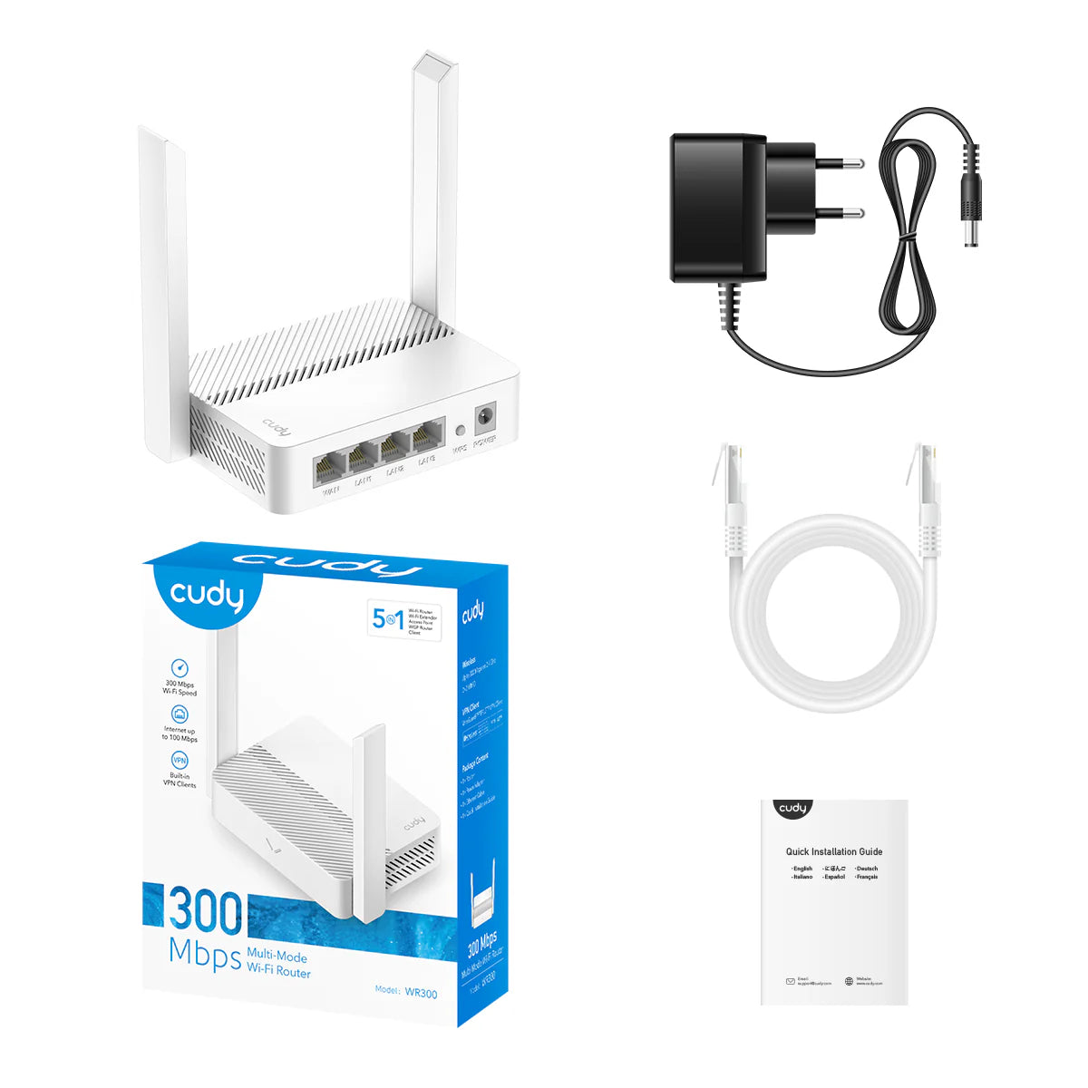 N300 Multi-Mode Wi-Fi Router | WR300